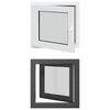 vidaXL Kipp- und Drehfenster f&uuml;r den Keller RISOR 60 x 60 cm