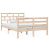 vidaXL Massivholzbett ohne Matratze 120x200 cm