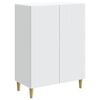 vidaXL Sideboard Wei&szlig; 66 x 34,5 x 90 cm Holzwerkstoff