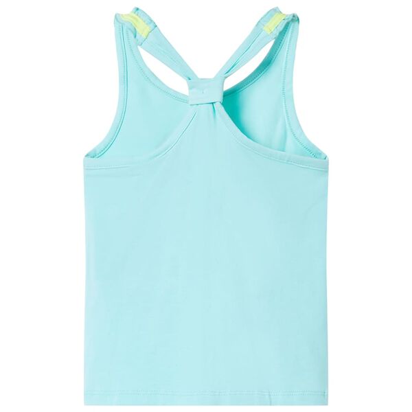 Kinder-Tanktop Helles Minzgr&uuml;n 128