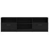 vidaXL TV-Schr&auml;nk Schwarz Eichen-Optik 150 x 33,5 x 45 cm