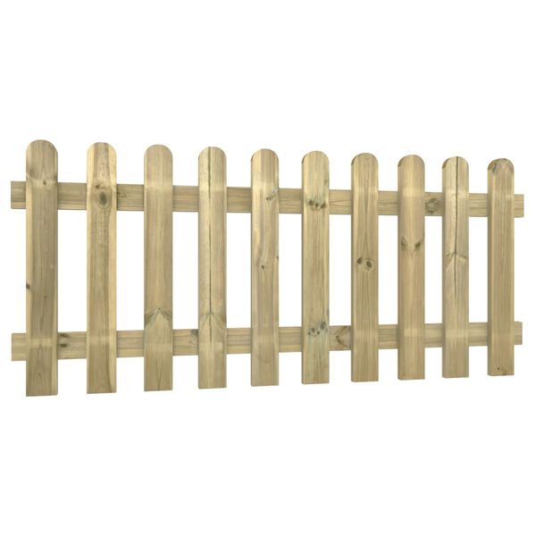 vidaXL Lattenzaun 180x80 cm Massivholz Kiefer Impr&auml;gniert