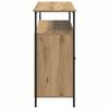 vidaXL Sideboard Artisan-Eiche 100 x 35 x 80 cm Holzwerkstoff