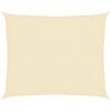vidaXL Sonnensegel 160 g/m&sup2; Creme 2,5x3 m HDPE