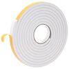 vidaXL Selbstklebendes Schaumstoffband 10 pcs Wei&szlig; 15mm x 5m CR-Schaum