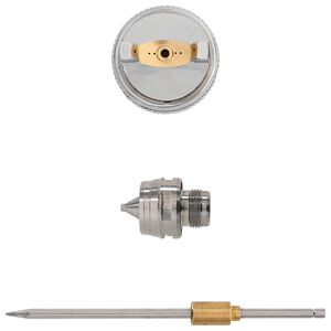 vidaXL HVLP Spritzpistole D&uuml;se 2 mm D&uuml;se Silber Edelstahl