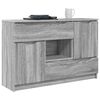 vidaXL Sideboard Graues Sonoma 100 x 30 x 65,6 Holzwerkstoff