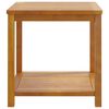 vidaXL Beistelltisch Massivholz Akazie 45x45x45 cm