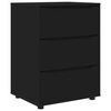 vidaXL Aufbewahrungsschrank 60 x 48 x 81 cm Holzwerkstoff Schwarz
