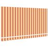 vidaXL Markisenersatzstoff Mehrfarbig 380 x 195 cm Polyester
