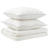 vidaXL Bettdecke und Kissen Set 3 stk. 155x220 cm Sommer 200 GSM Wolle