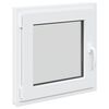 vidaXL Kellerfenster Innenseite Farbe Wei&szlig; RISOR 50 x 50 cm