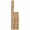 vidaXL Schminktisch Artisan-Eiche 80 x 35 x 132 cm Holzwerkstoff