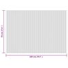 vidaXL Teppich Rechteckig Hell Natur 70x100 cm Bambus