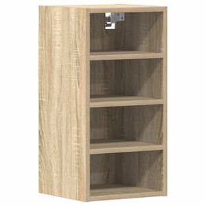 vidaXL H&auml;ngeschrank Riga Sonoma-Eiche 30x29,5x60 cm Holzwerkstoff
