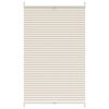Plissee Faltrollo Rollo Plisseerollo 70x150cm Creme