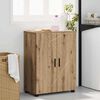 vidaXL Badezimmerschrank mit Speicher Artisan-Eiche 60 x 35 x 80 cm