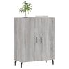 vidaXL Sideboard Grau Sonoma 69,5x34x90 cm Holzwerkstoff