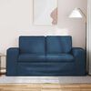 vidaXL Sofa Blau Gesamtabmessungen: 162 x 80 x 82 cm (B x T x H) Samt