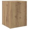 vidaXL TV-Wandschrank 30 x 31 x 40 cm Kunsthandwerk Eiche
