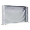 vidaXL Brennholzregal mit Regenschutz 250x25x150 cm Verzinkter Stahl