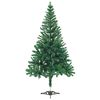 vidaXL K&uuml;nstlicher Weihnachtsbaum Beleuchtung Kugeln 120cm 230 Zweige
