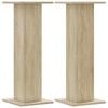 vidaXL Pflanzenst&auml;nder 2 Stk. Sonoma-Eiche 30x30x80 cm Holzwerkstoff