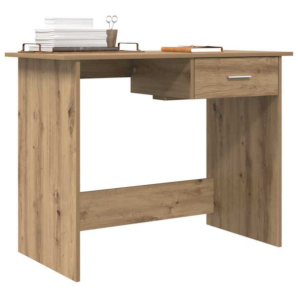 vidaXL Schreibtisch Artisan-Eiche 100 x 50 x 76 cm Holzwerkstoff