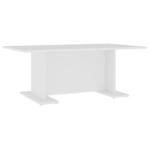 vidaXL Couchtisch Wei&szlig; 103,5x60x40 cm Holzwerkstoff