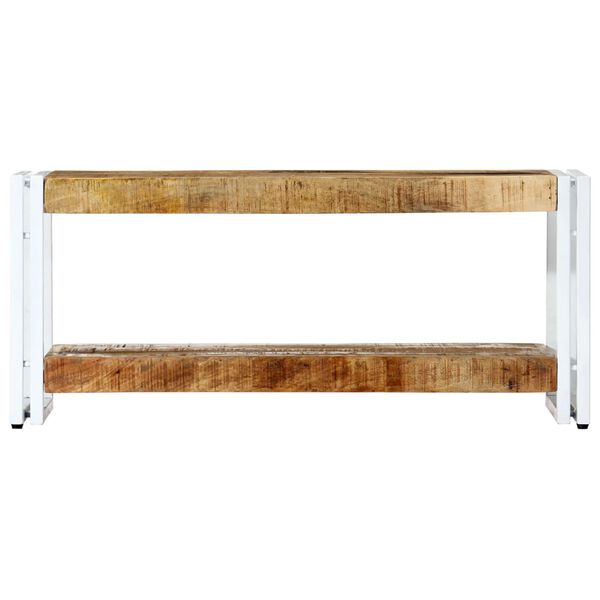 vidaXL TV-Regal 90x30x40 cm Massivholz Mango