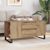 vidaXL Couchtisch Artisan-Eiche 102 x 44,5 x 50 cm Holzwerkstoff