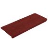 vidaXL Stufenmatten Selbstklebend 30 Stk. Rot 65x24,5x3,5 cm