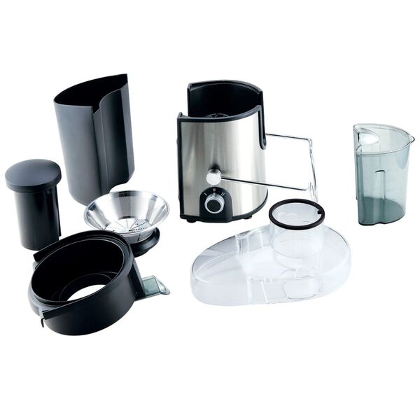 M-Line by Enrico Entsafter 400 W 1 L Schwarz und Silber