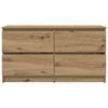 vidaXL TV-Schrank Artisan-Eiche 100x35x54 cm Holzwerkstoff