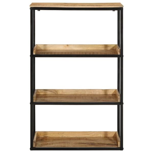 vidaXL Bücherregal Braun 70 x 35 x 110 cm Massivholz Mango
