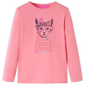 Kinder-Langarmshirt Rosa 104