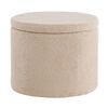 Venture Home Hocker Dunken 51x51x43 cm Teddy Beige