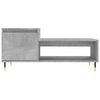 vidaXL Couchtisch Betongrau 100x50x45 cm Holzwerkstoff