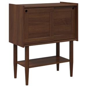 vidaXL Konsolentisch BILBAO Dunkelkaramell 80 x 40 x 95 cm