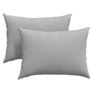 vidaXL Sofakissen 2 pcs Wolkengrau 70 x 50 cm Stoff