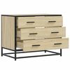 vidaXL Schubladenschrank Sonoma-Eiche 70x41x56 cm Holzwerkstoff