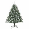 vidaXL K&uuml;nstlicher Weihnachtsbaum mit 300 LEDs mit St&auml;nder Gr&uuml;n 180 cm