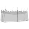 vidaXL Garten M&uuml;cken Netz 156 Mesh Schwarz 3 x 6 x 2,5 m Polyester