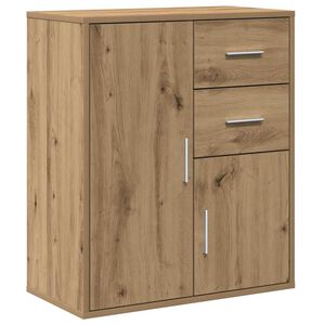 vidaXL Sideboard Artisan-Eiche 60 x 31 x 70 cm Holzwerkstoff