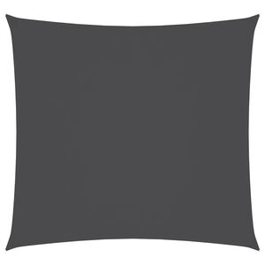 vidaXL Sonnensegel Oxford-Gewebe Quadratisch 3,6x3,6 m Anthrazit