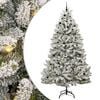 vidaXL K&uuml;nstlicher Weihnachtsbaum 270 cm 300 LEDs Warmes Wei&szlig;