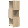 vidaXL Eckschrank Sonoma-Eiche 30,5x30x95cm Holzwerkstoff