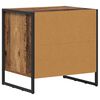 vidaXL Nachttisch Altholz 50 x 39,5 x 50 cm Holzwerkstoff