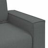 vidaXL Sofa 3 pcs Dunkelgrau 220 x 80 x 84 cm Leinenmischgewebe