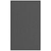 vidaXL Fu&szlig;matte Anthrazit 90x150 cm